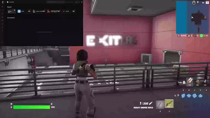 Game screen with ExitLag OFF